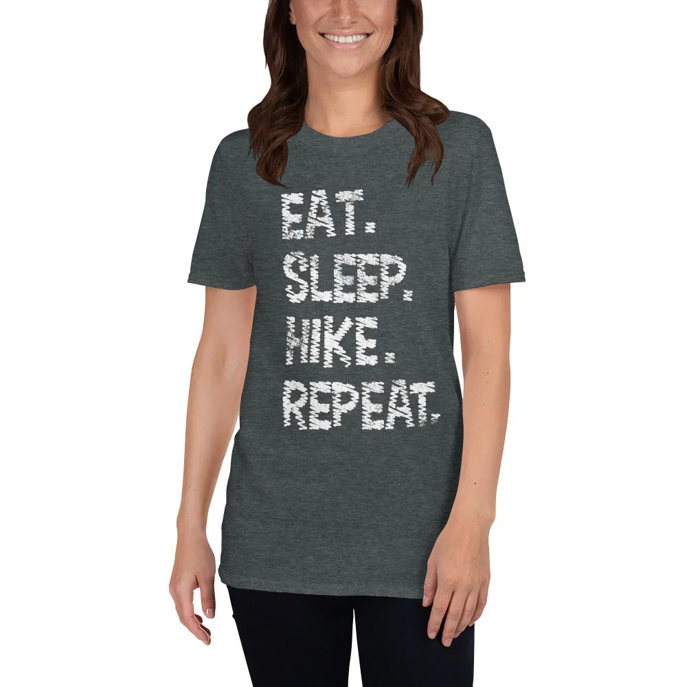 Eat. Sleep. Hike. Repeat. Women's T-Shirt