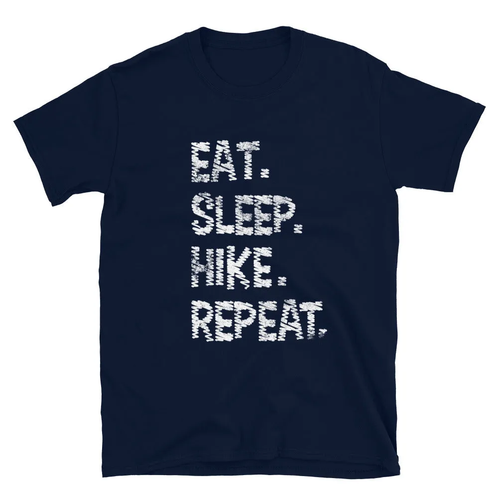 Eat. Sleep. Hike. Repeat. Women's T-Shirt