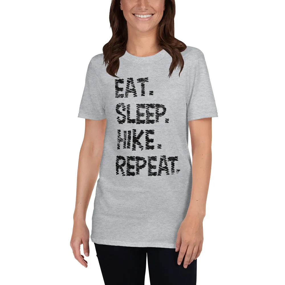 Eat. Sleep. Hike. Repeat. Women's T-Shirt