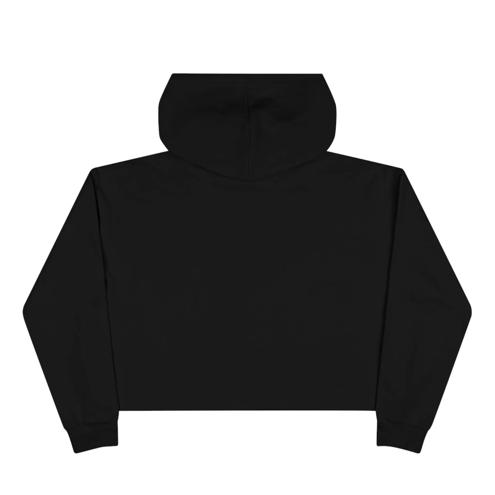 EL 423 Alternative/ Berry Color / Black Cropped Hoodie