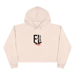 EL423 Electric 3D Black/ /Crop Hoodie
