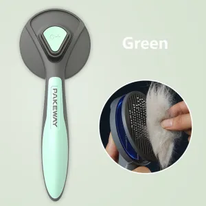Elegant Cat Dog Self-Cleaning Needle Hair Cleaner Comb