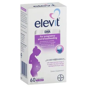 Elevit DHA for Pregnancy and Breastfeeding 60 capsules