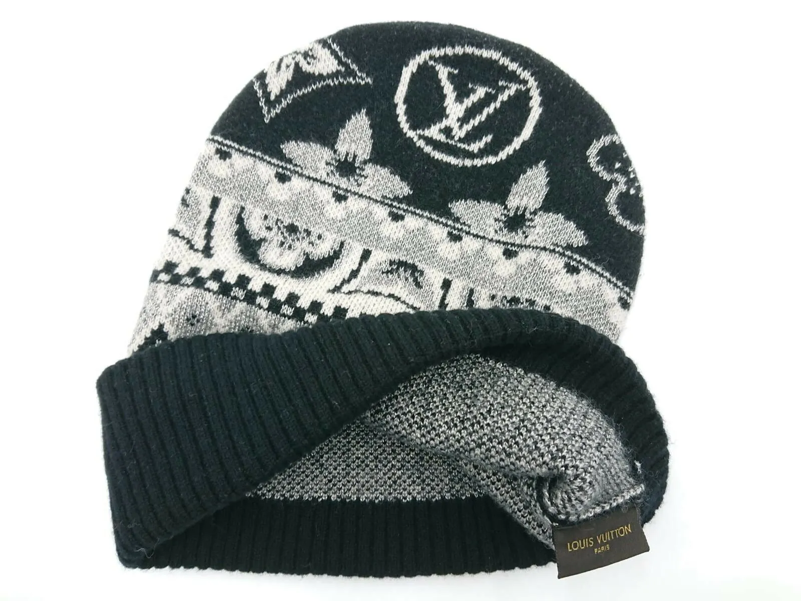 Esquimonogram Cashmere Blend Hat