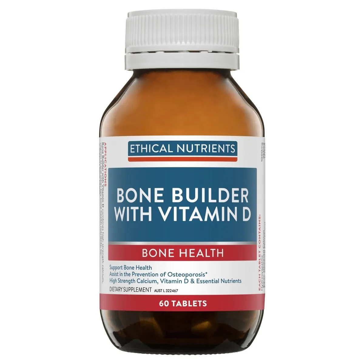 Ethical Nutrients Megazorb Bone Builder Vitamin D 60 Tablets