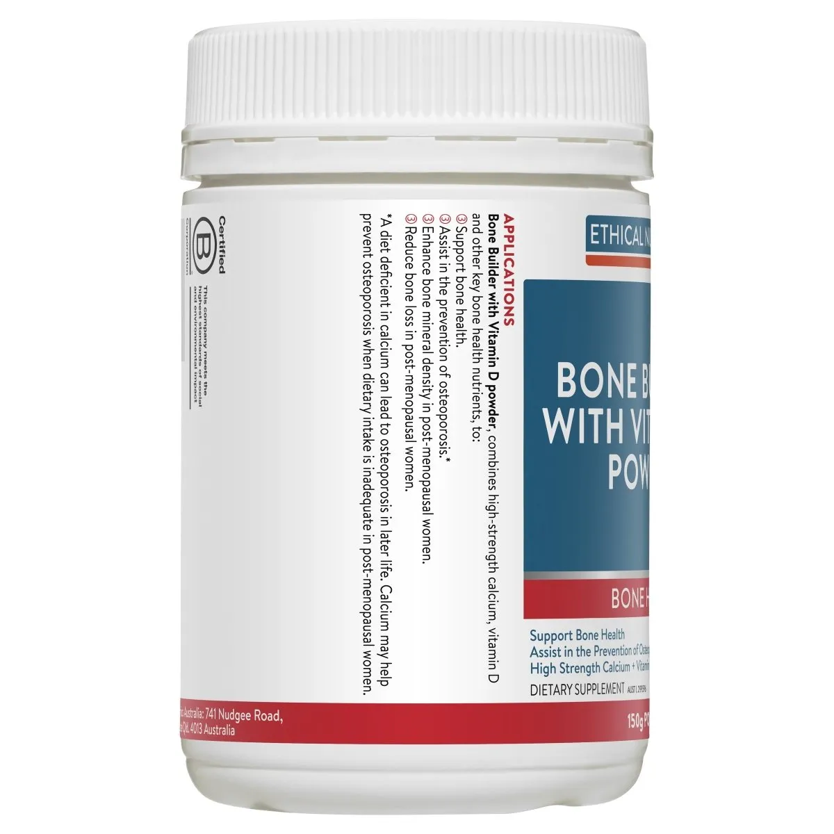 Ethical Nutrients Megazorb Bone Builder Vitamin D Powder 150g