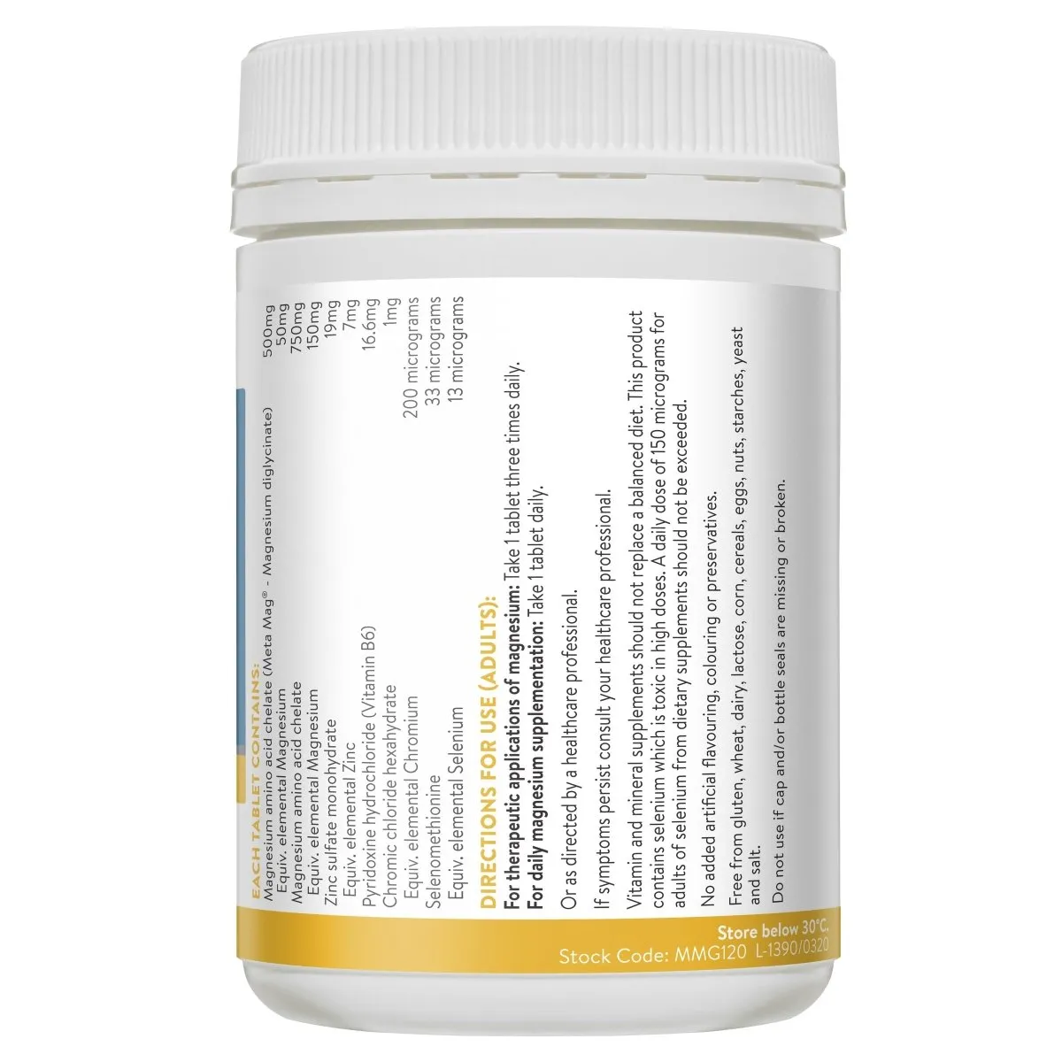 Ethical Nutrients Megazorb Mega Magnesium 120 Tablets