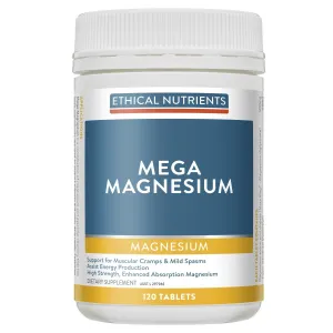 Ethical Nutrients Megazorb Mega Magnesium 120 Tablets