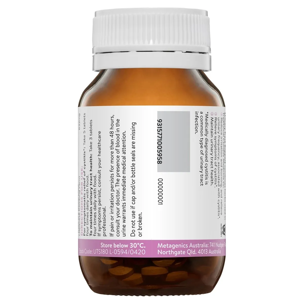 Ethical Nutrients Urinary Tract Support 180 Tablets