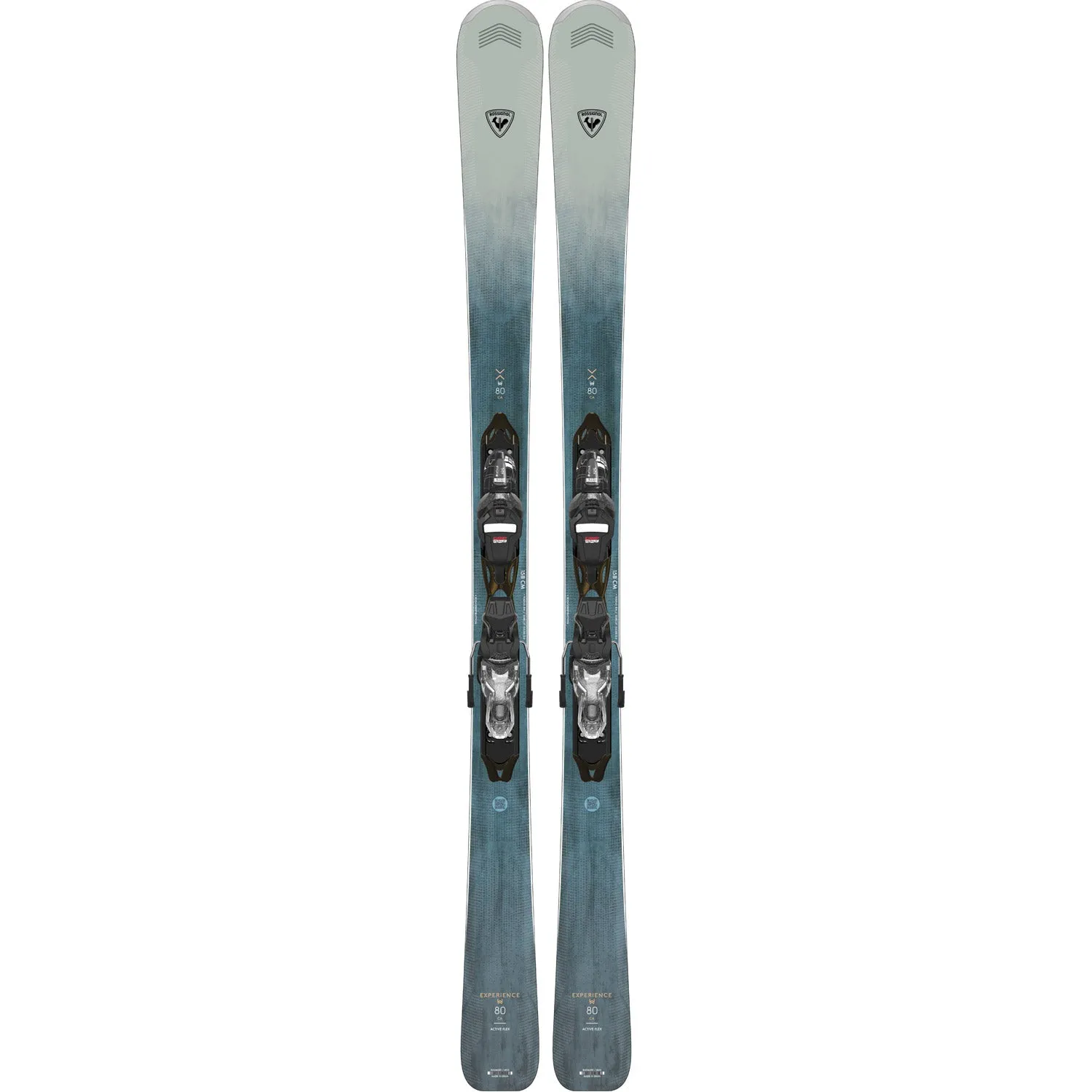 Experience W 80 Carbon Ski w/ Xp 11 Bindings