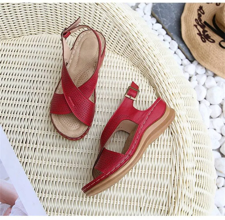 Fanyil Solid Color Casual Women's Sandals