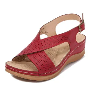 Fanyil Solid Color Casual Women's Sandals