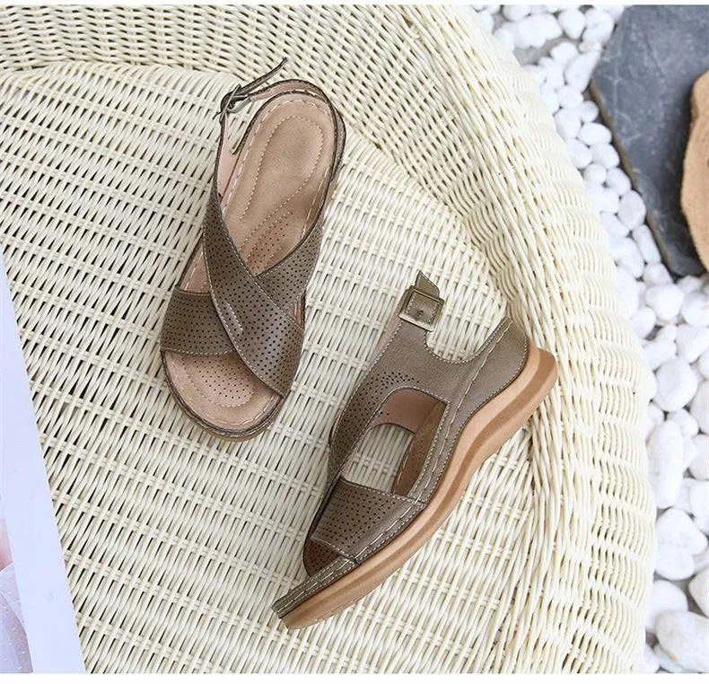 Fanyil Solid Color Casual Women's Sandals