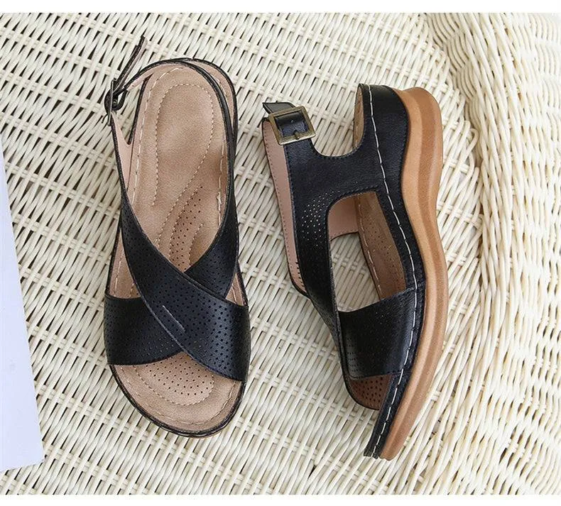 Fanyil Solid Color Casual Women's Sandals
