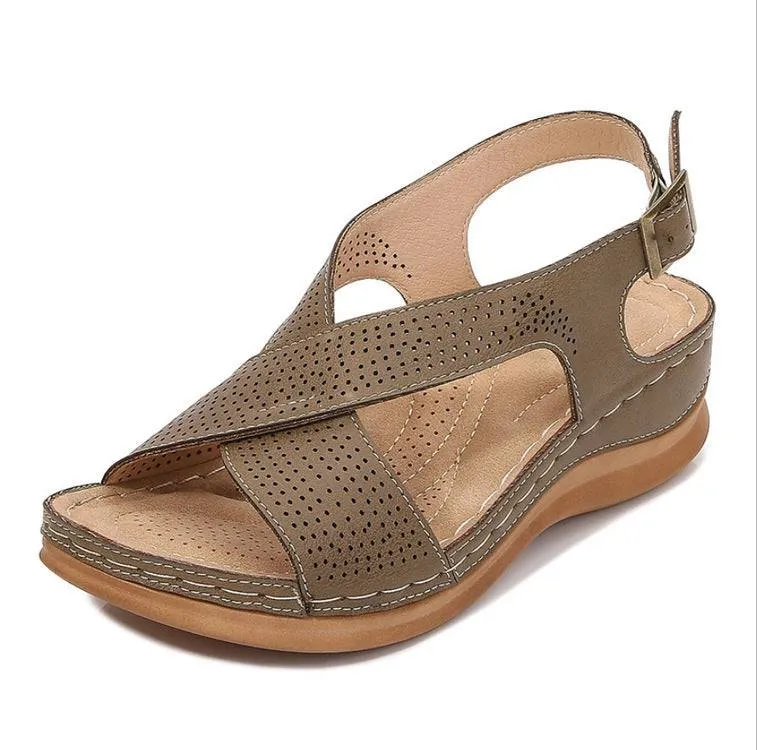 Fanyil Solid Color Casual Women's Sandals