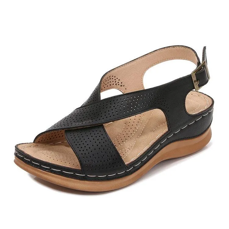 Fanyil Solid Color Casual Women's Sandals
