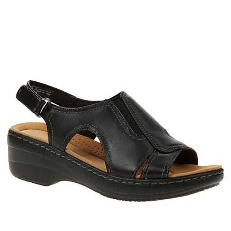 Fanyil Summer Velcro Fish Mouth Casual Women's Sandals