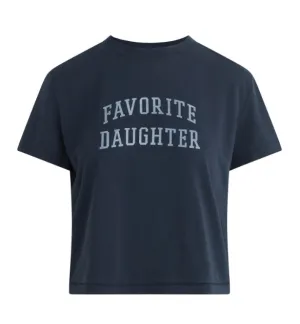 Favorite Daughter Cropped Collegiate Tee