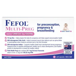 Fefol Multi-Preg 60 Capsules
