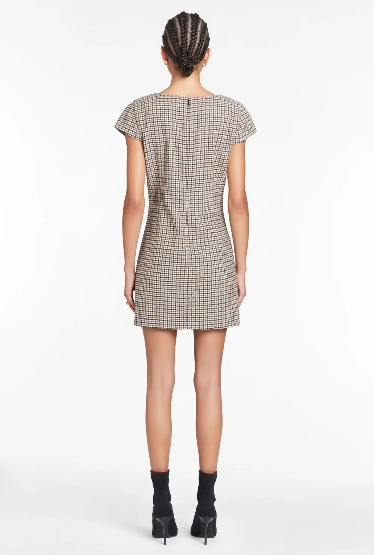 Felice Dress in Houndstooth