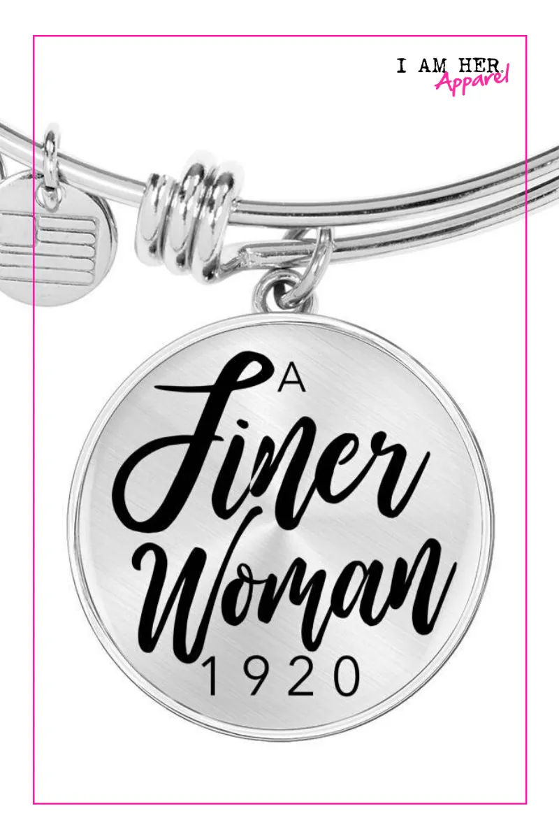 Finer Woman - 1920 - Women's Bangle Bracelet