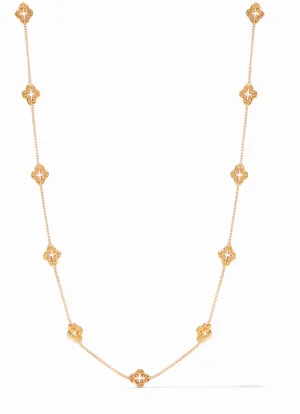 Florentine Demi-Delicate Necklace Gold 16-17 Inches