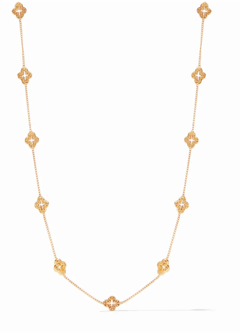 Florentine Demi-Delicate Necklace Gold 16-17 Inches