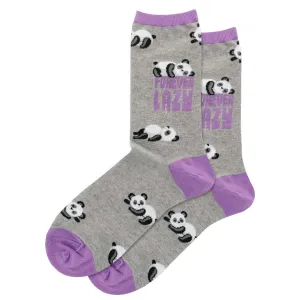 Forever Lazy Panda Socks for Her