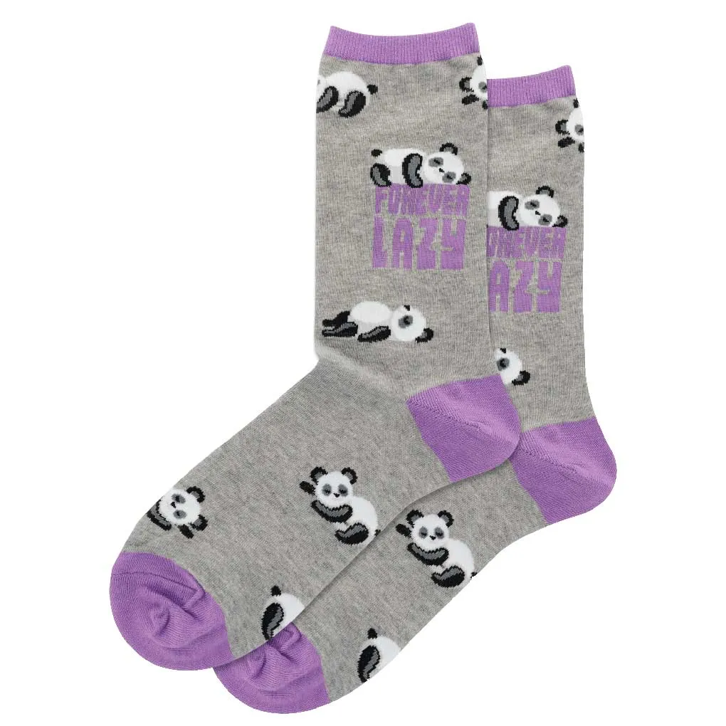 Forever Lazy Panda Socks for Her