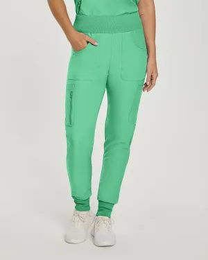 Forward LB401 Women's Jogger Scrub Pants Nu Green