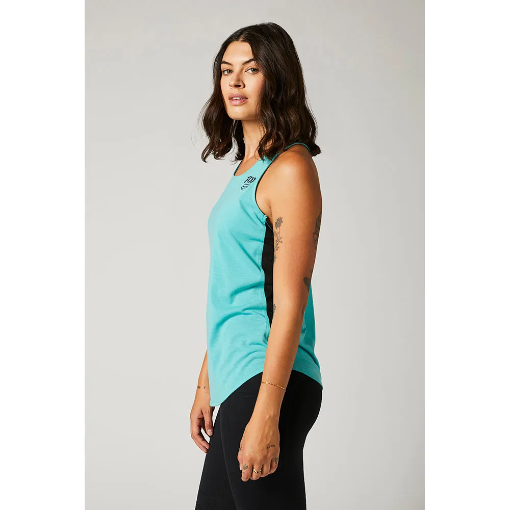 FOX WOMENS HIGHTAIL TECH TANK [TEAL]