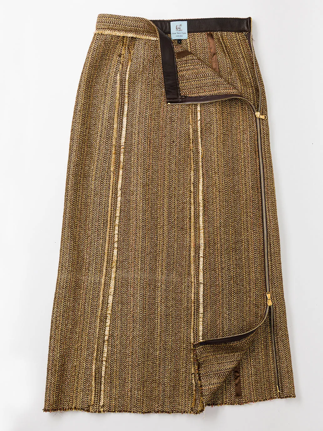 Fringe Skirt in Wool