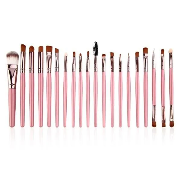 GenZ Professional 20 Pcs Makeup Brush Set