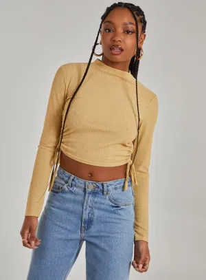 Glitter Long Sleeve Lurex Top