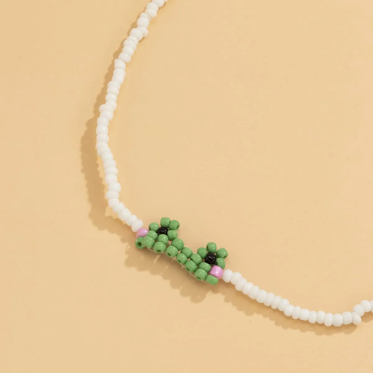 Green Howlite Double Mum Choker
