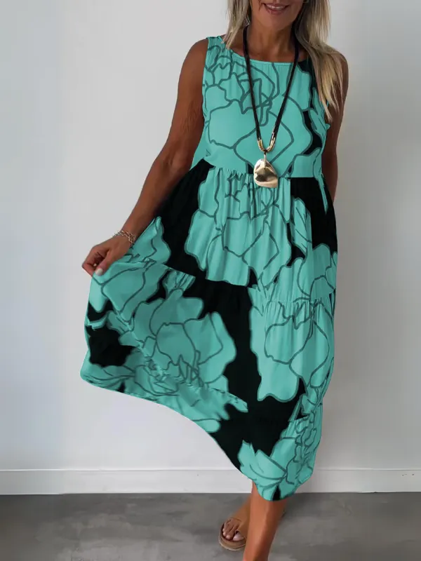 Griselda® | Stylish floral print dress