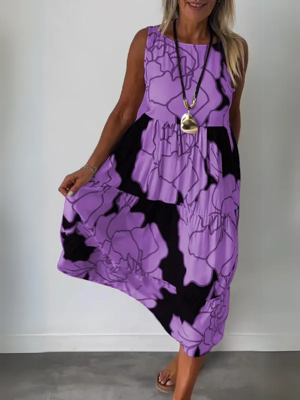 Griselda® | Stylish floral print dress