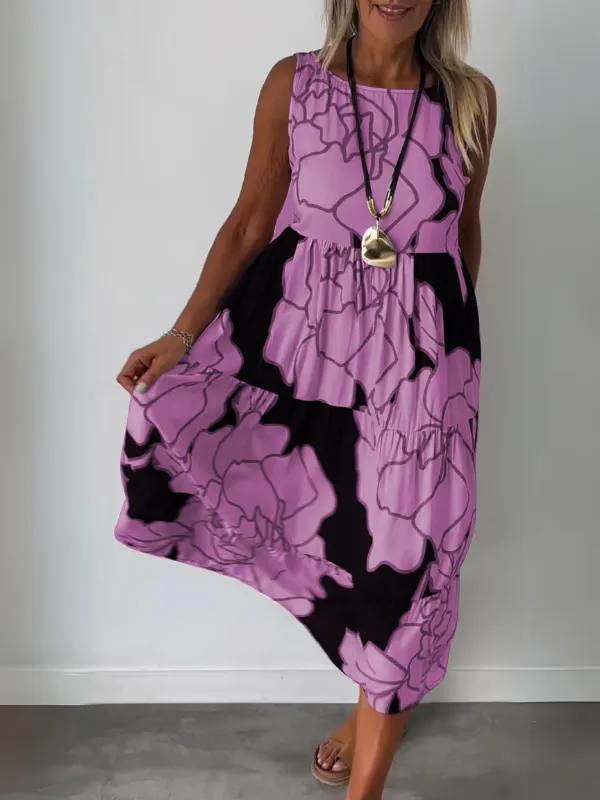 Griselda® | Stylish floral print dress