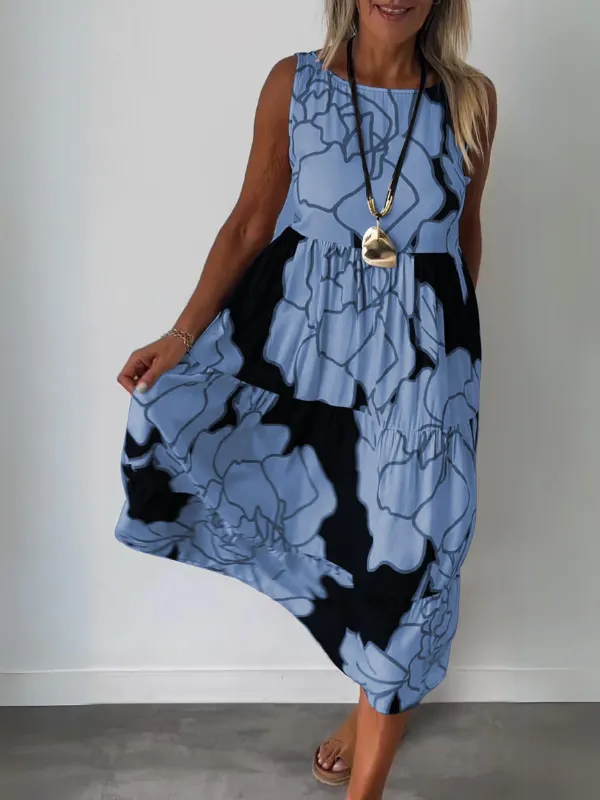 Griselda® | Stylish floral print dress