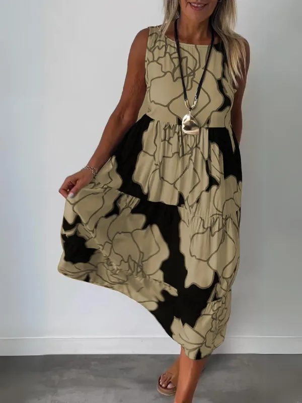 Griselda® | Stylish floral print dress