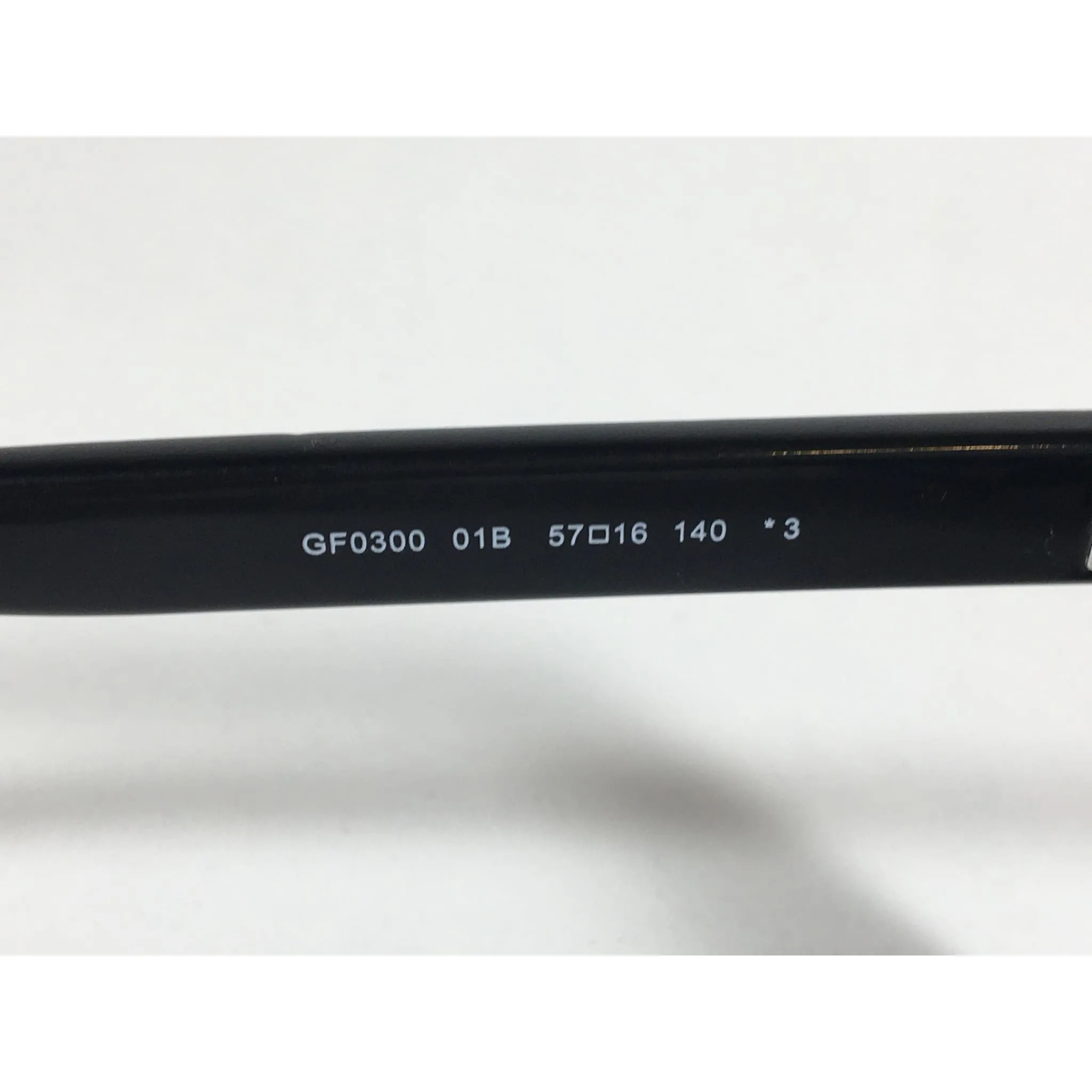 Guess Designer Sunglasses Matte Black And Shiny Black With Smoke Gradient Lens GF0300 01B
