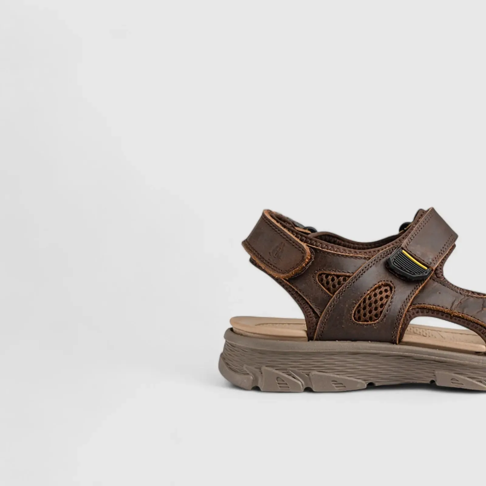 Harvie Comfort Strap Sandal Brown 00877