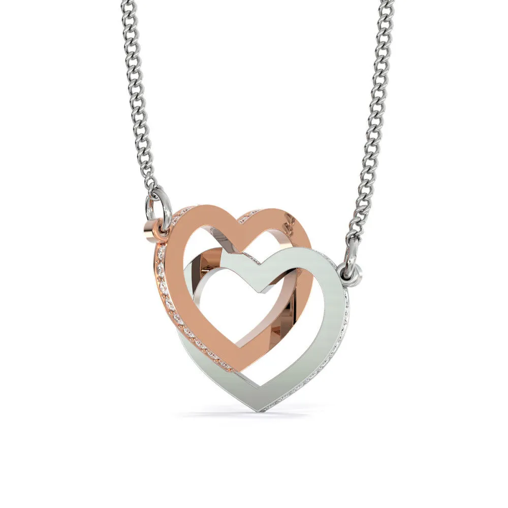 Heart To Heart Interlocking Heart Necklace