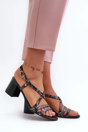 Heel sandals