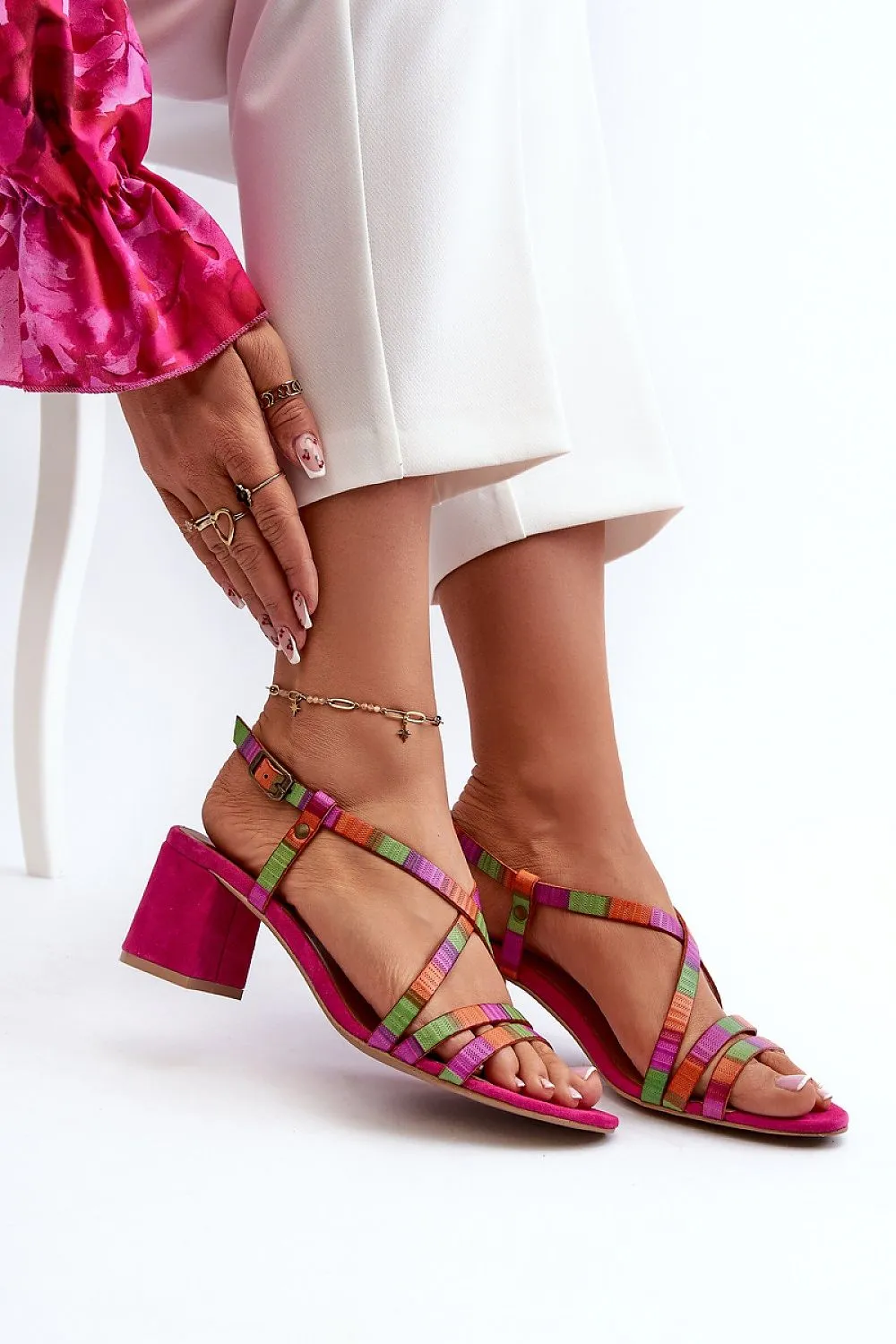 Heel sandals