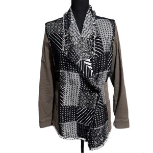 Hei Hei Anthropologie Tweed Utility Jacket Blazer Women's XS