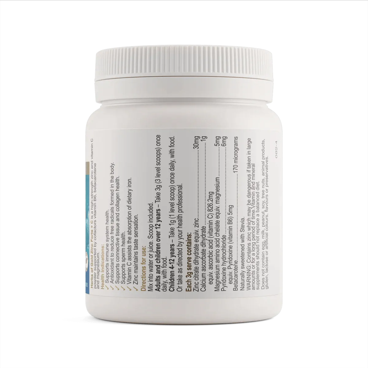 HERBS OF GOLD ZINC FORTE   C 100G