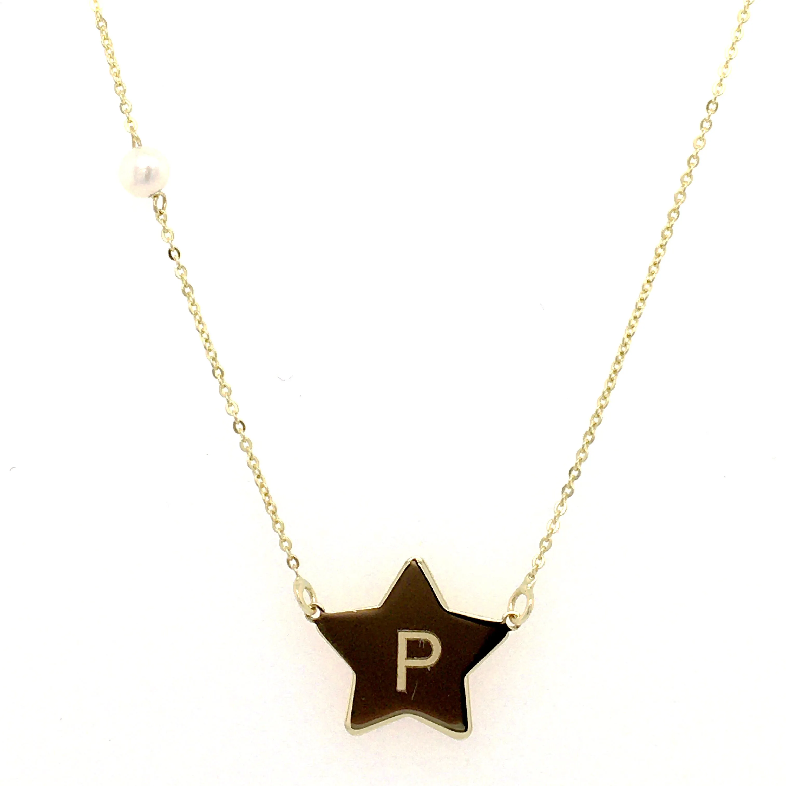 High Polish Single Star Choker Necklace