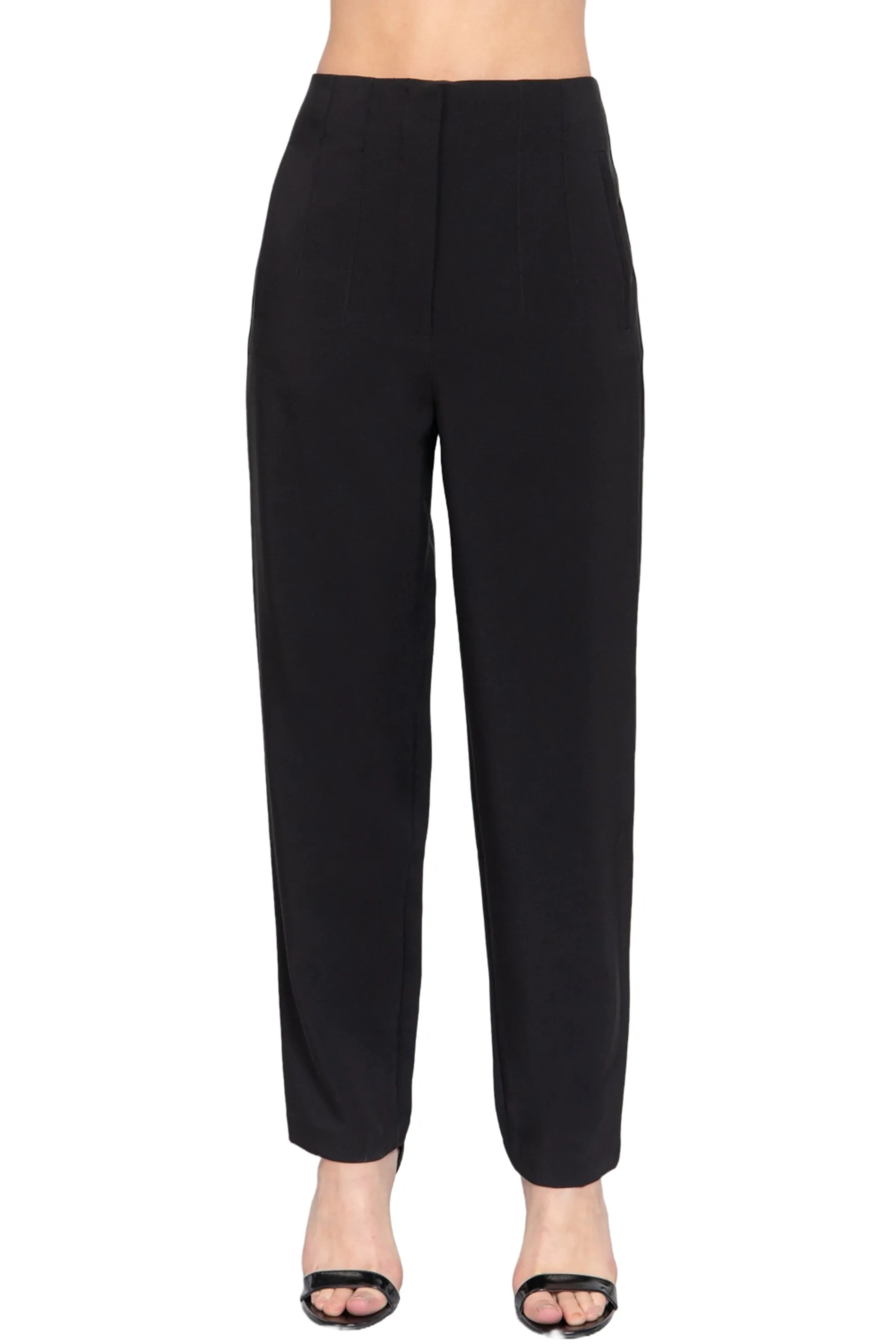 High Waist Pintuck Pants Straight-Leg Design ZP13839C28 $10.50Each