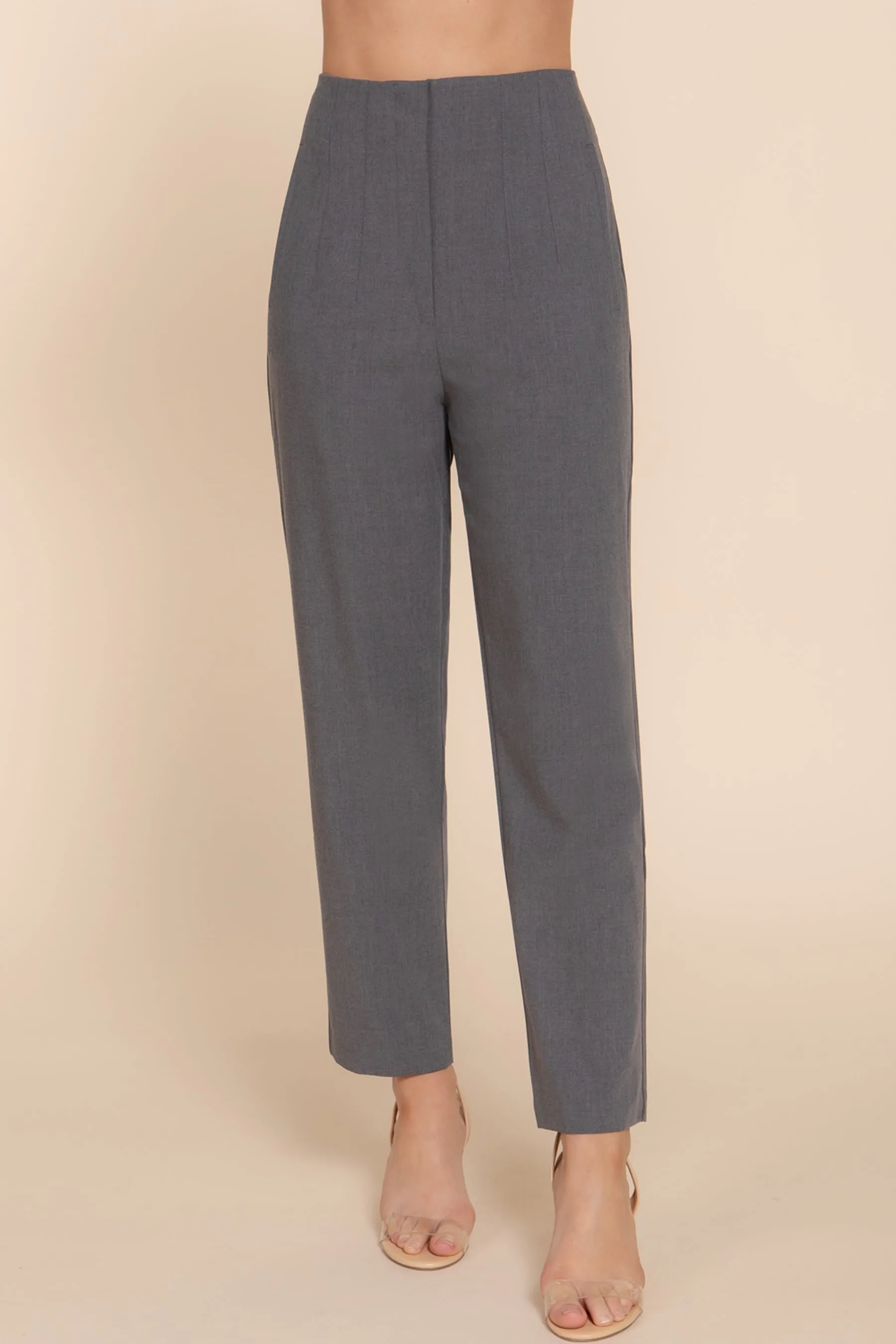 High Waist Pintuck Pants Straight-Leg Design ZP13839C28 $10.50Each